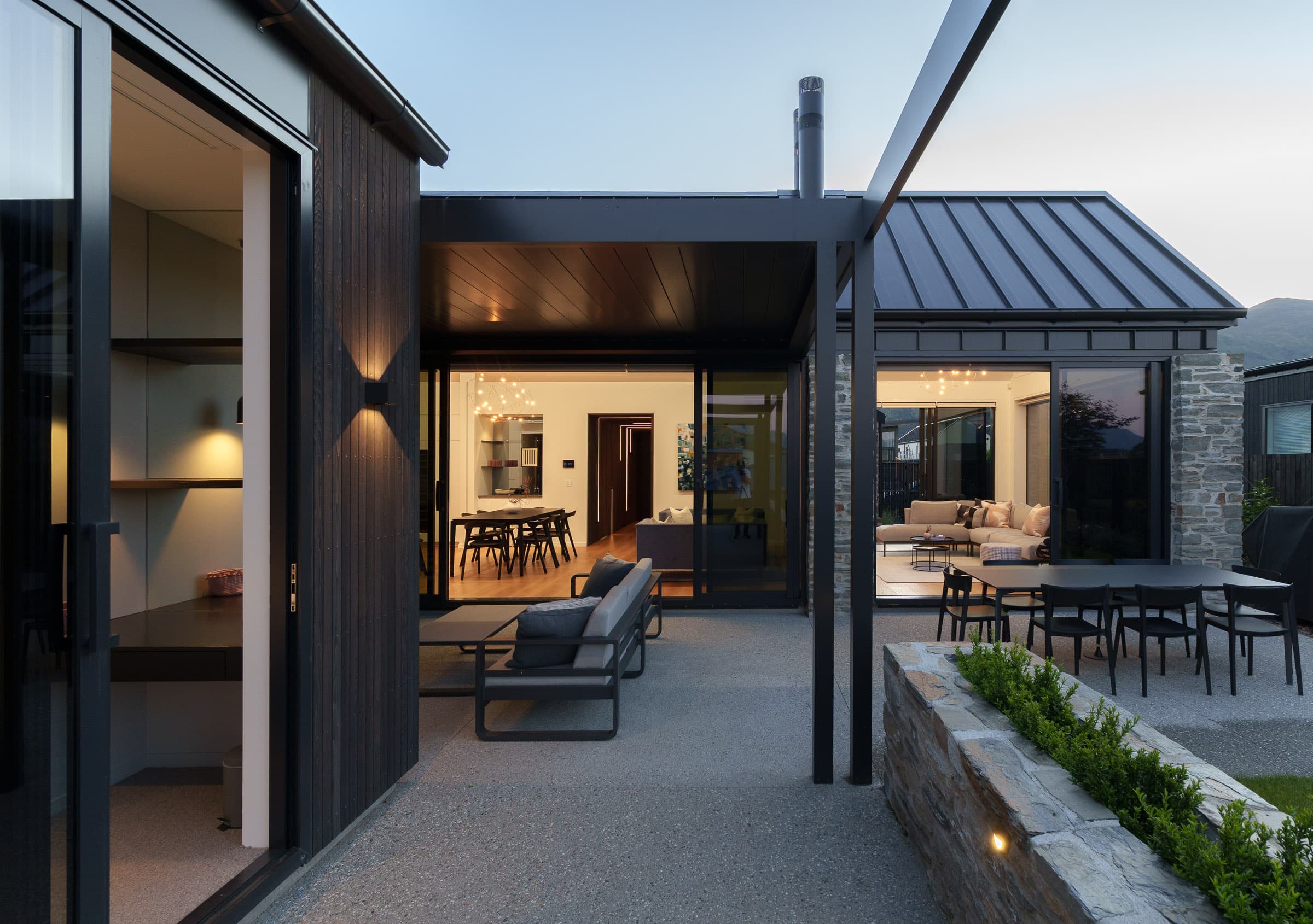 courtyard living space